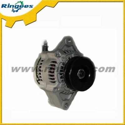 Excavator engine alternator for Hitachi Komatsu Kobelco Sumitomo Hyundai Caterpillar Daewoo Kato